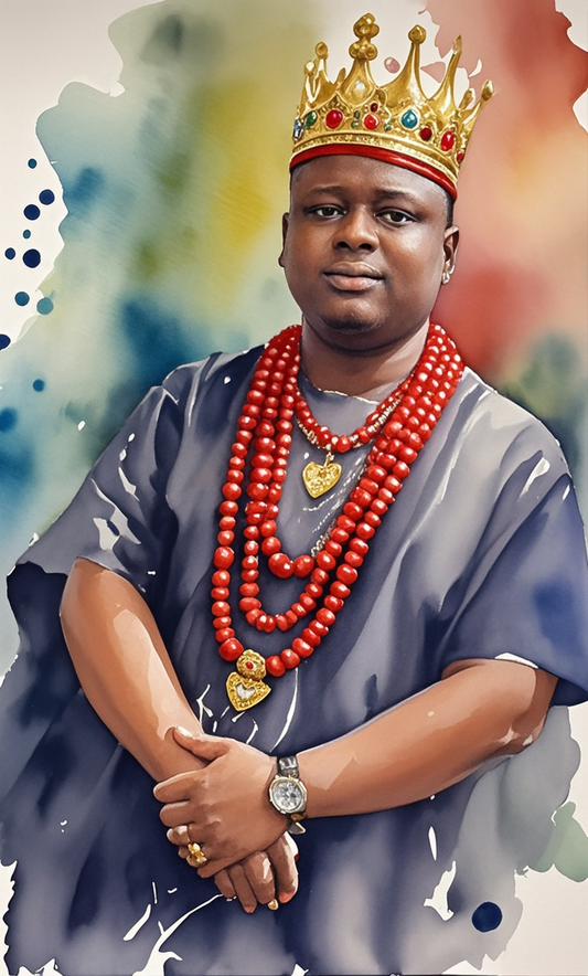 African Inspired - Digital Makeover Portrait