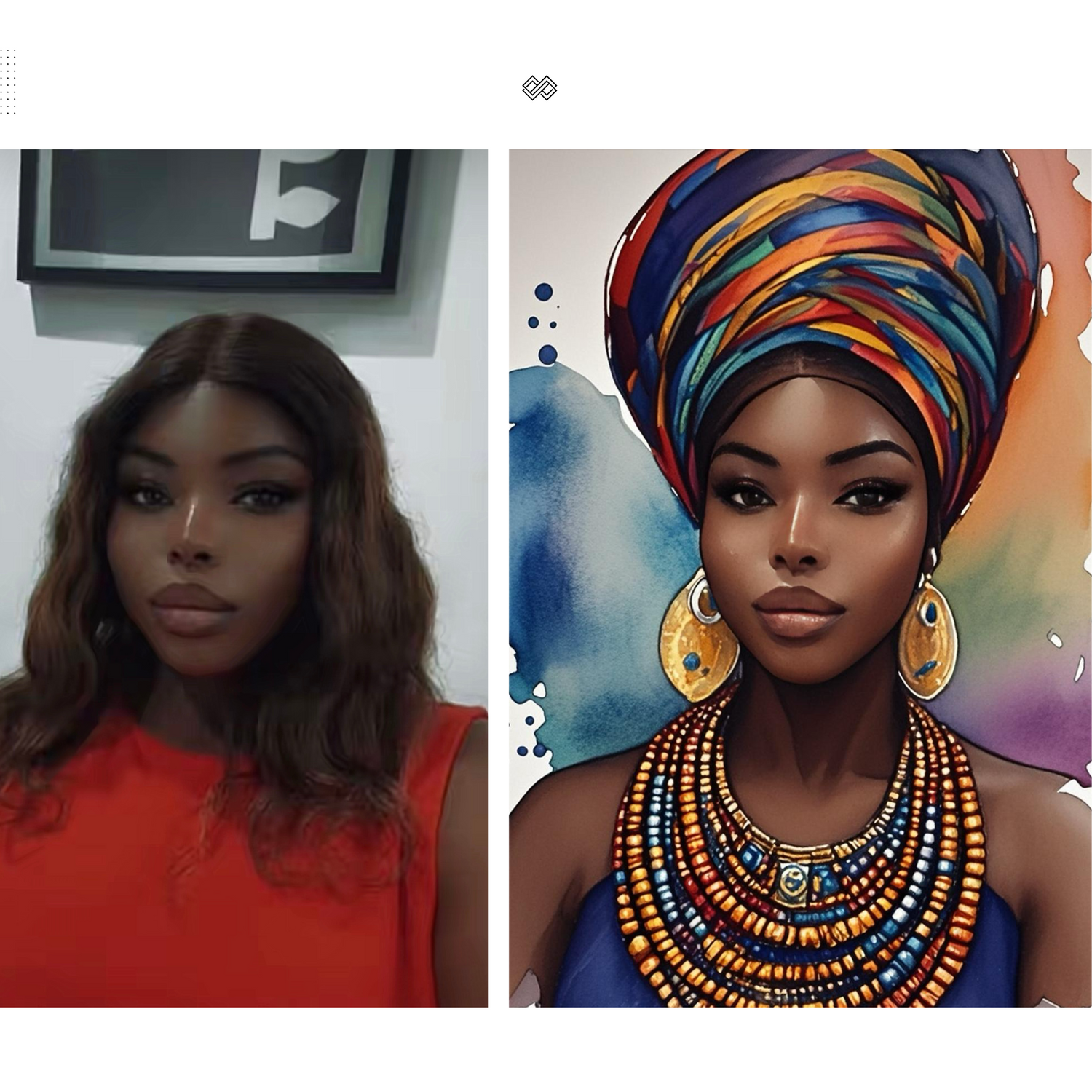African Inspired Portrait