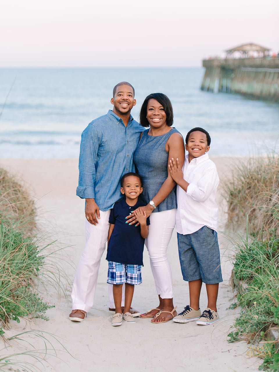African Inspired - Family Digital Makeover Portrait